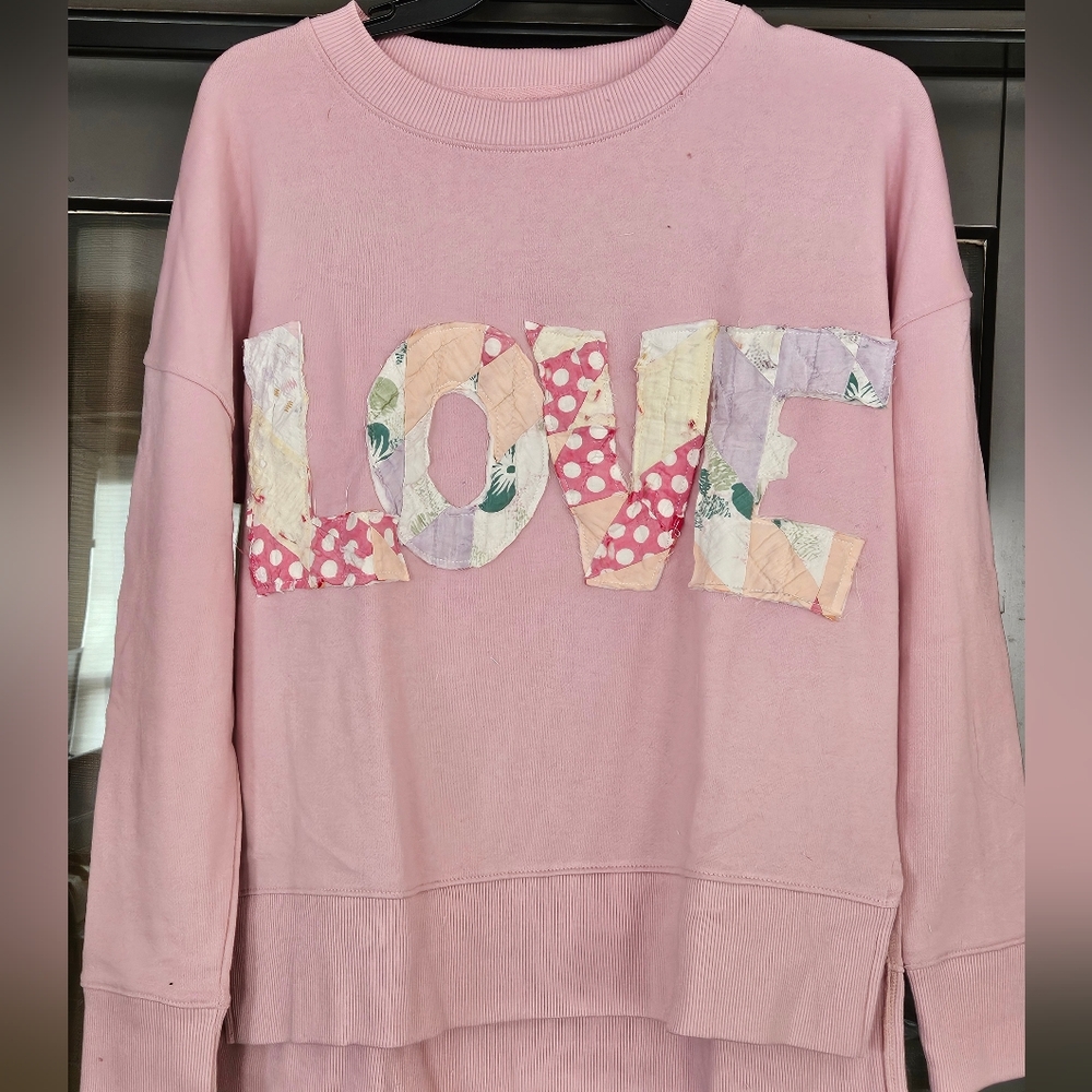 Hand embellished sweatshirts